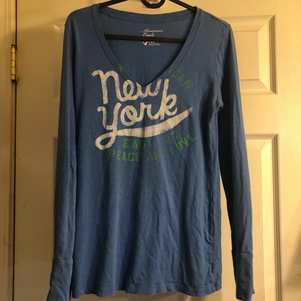 Long sleeve American eagle NYC size L